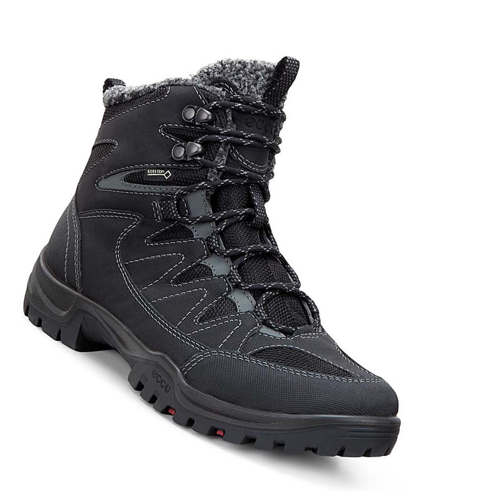 Women's Ecco Womens Xpedition Iii Gtx Boots Black | Canada 57ILH